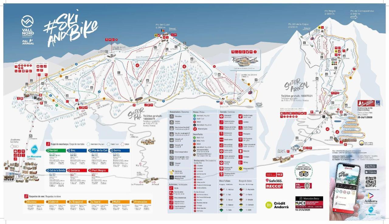 Ribasol Ski Park 5 Pers, Max 4 Adultos Mas Ninos Arinsal Zewnętrze zdjęcie